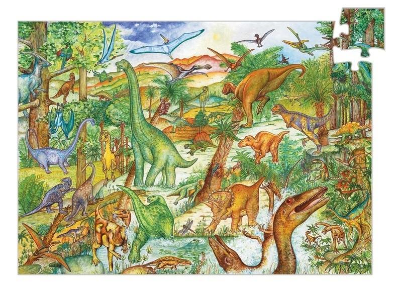 Dinosaurs 100pc Observation Puzzle & Booklet