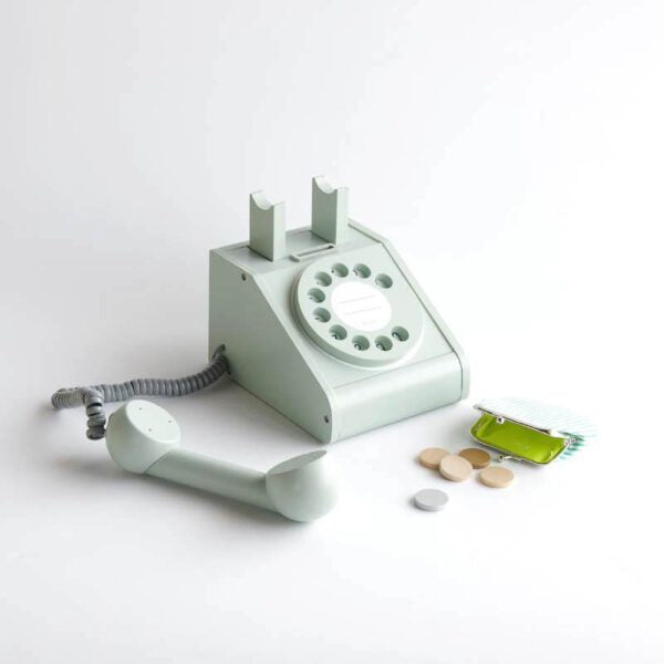 Retro Wooden Telephone