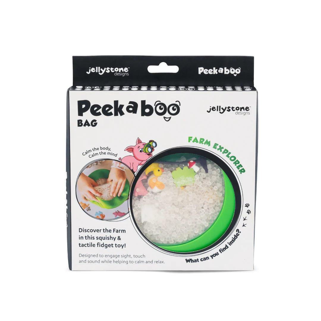 Peekaboo Sensory Bag - Various Colours