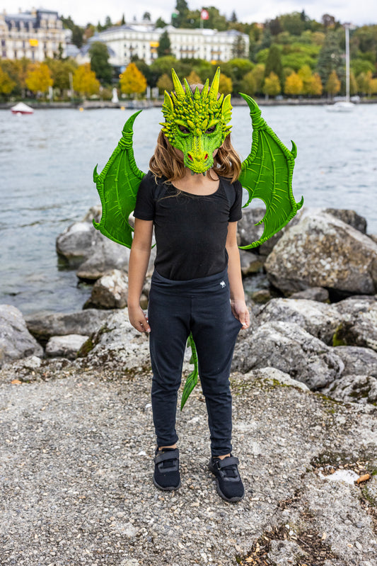 Green Dragon Mask