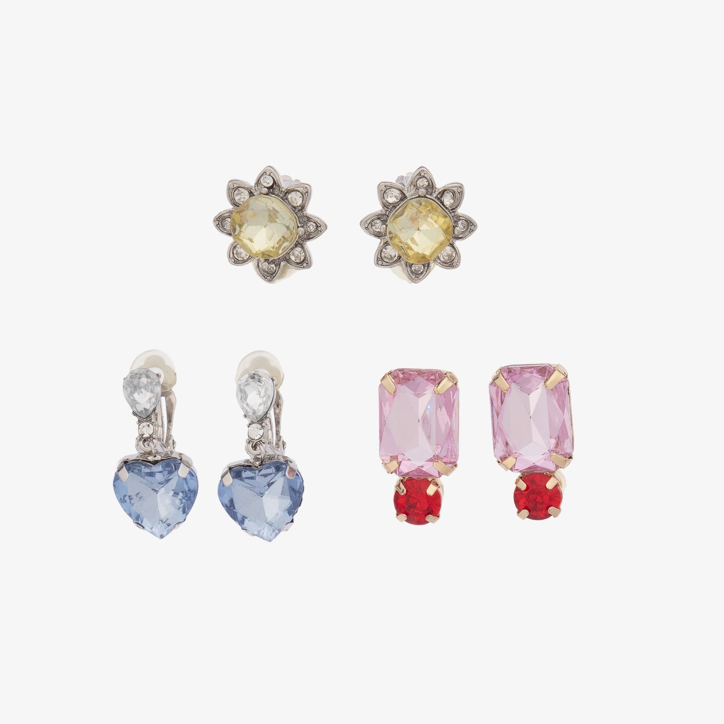 Super Smalls - Dinner & A Movie Clip-on Earring Set