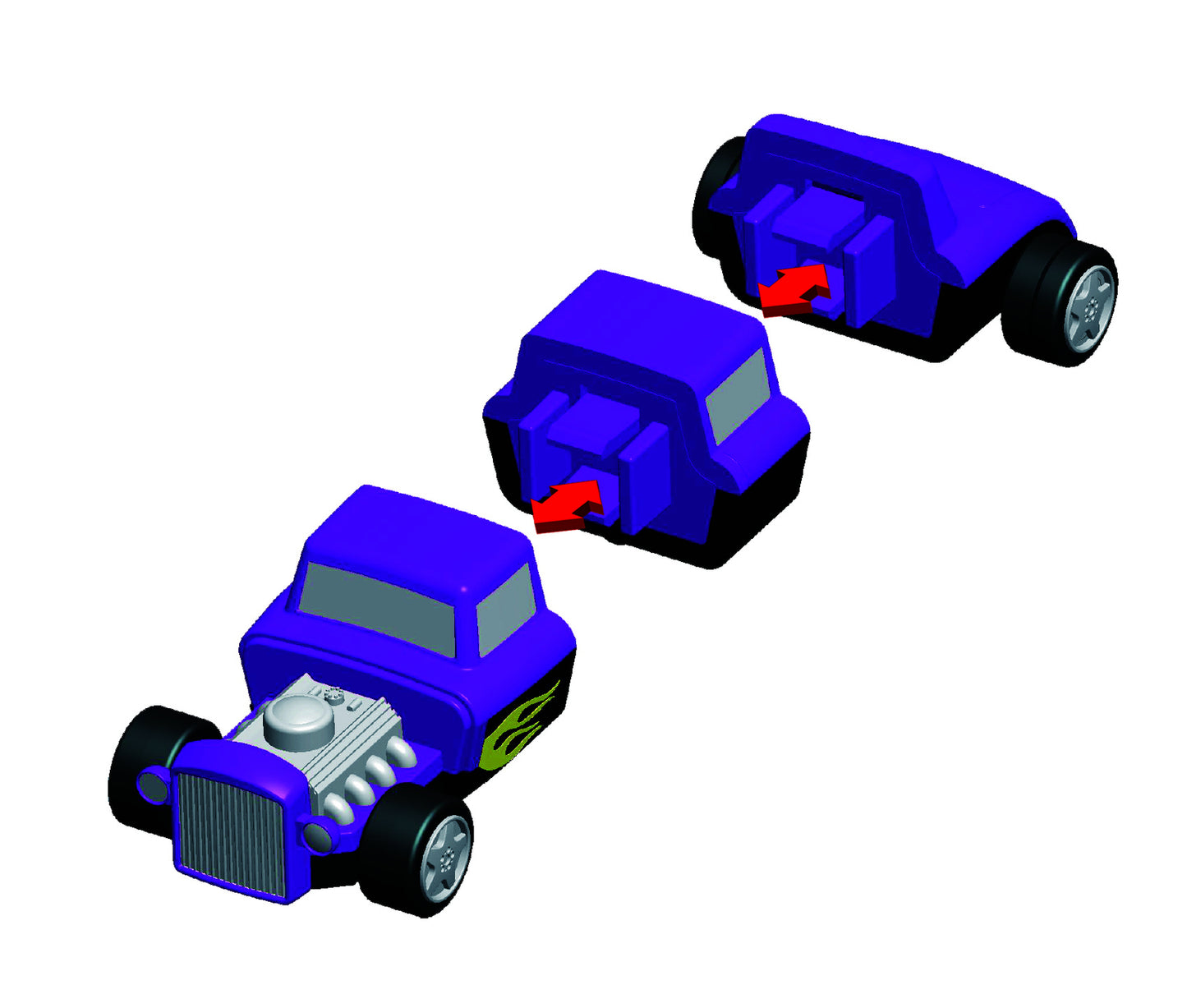 Mix or Match Vehicle - Set 1