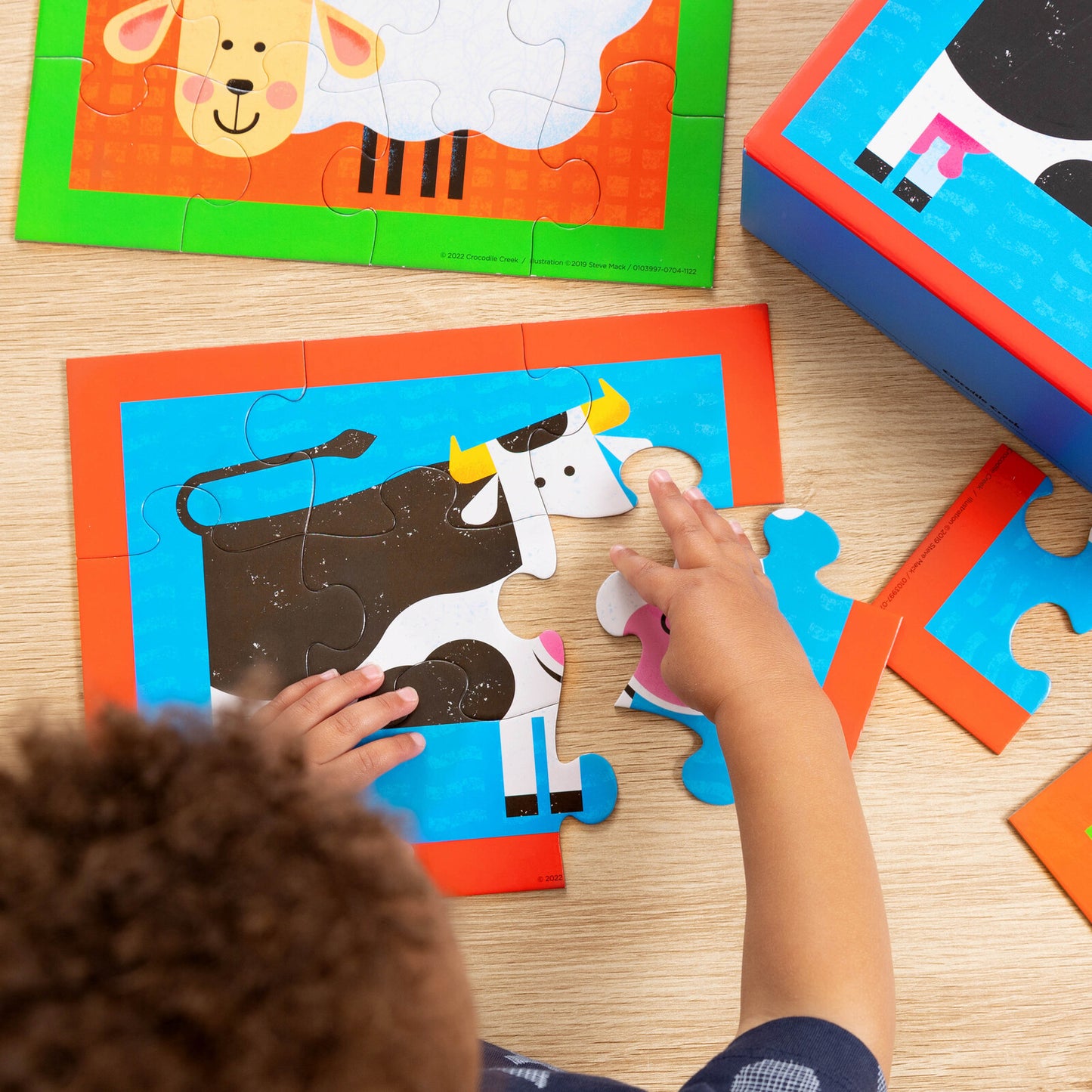 My first puzzle case - Barnyard