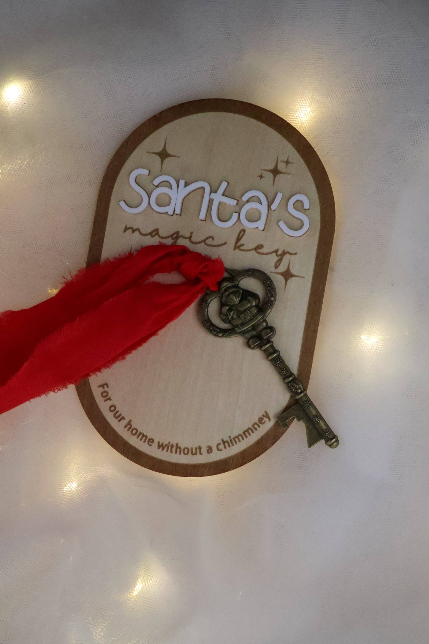 Santa's Magic Key Plaque