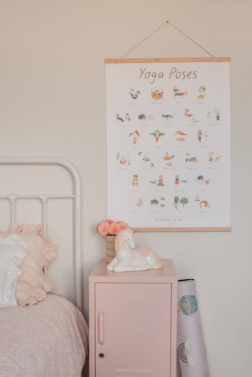 Yoga Poses Print