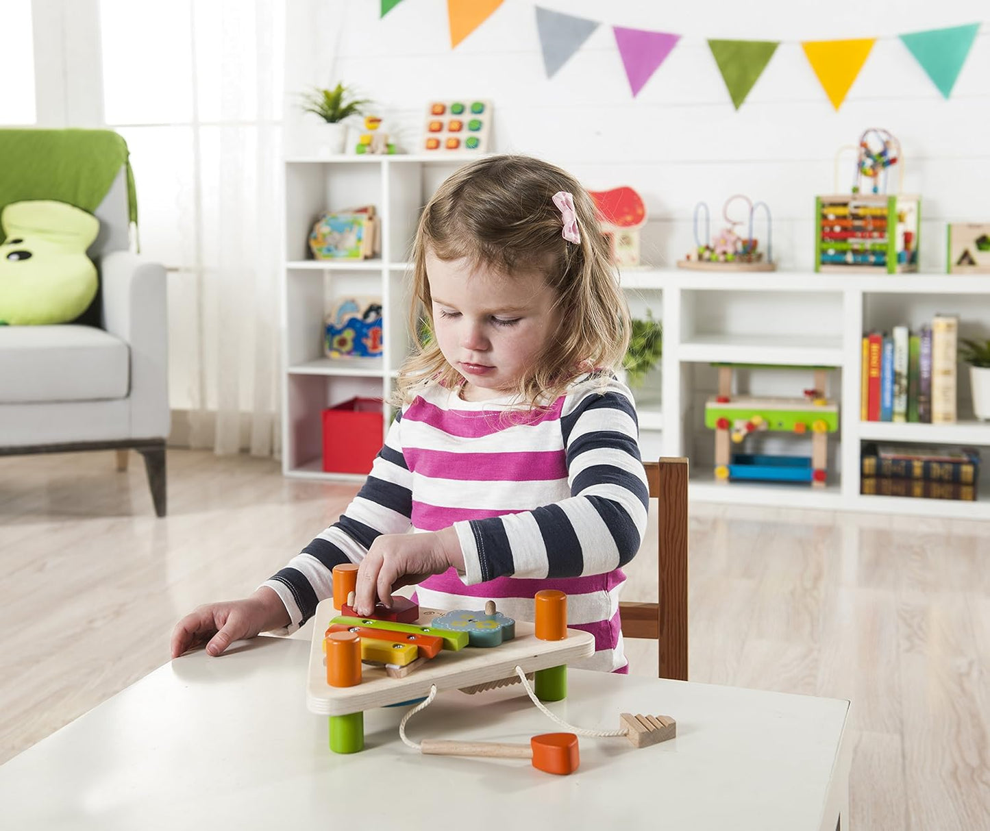 Flip Over Triangle Musical Set