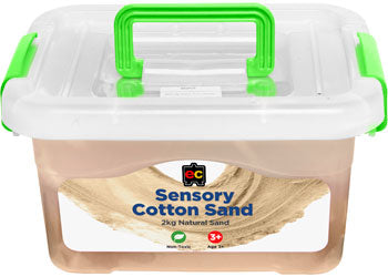 Sensory Cotton Sand 700g, 2kg - Various Colours