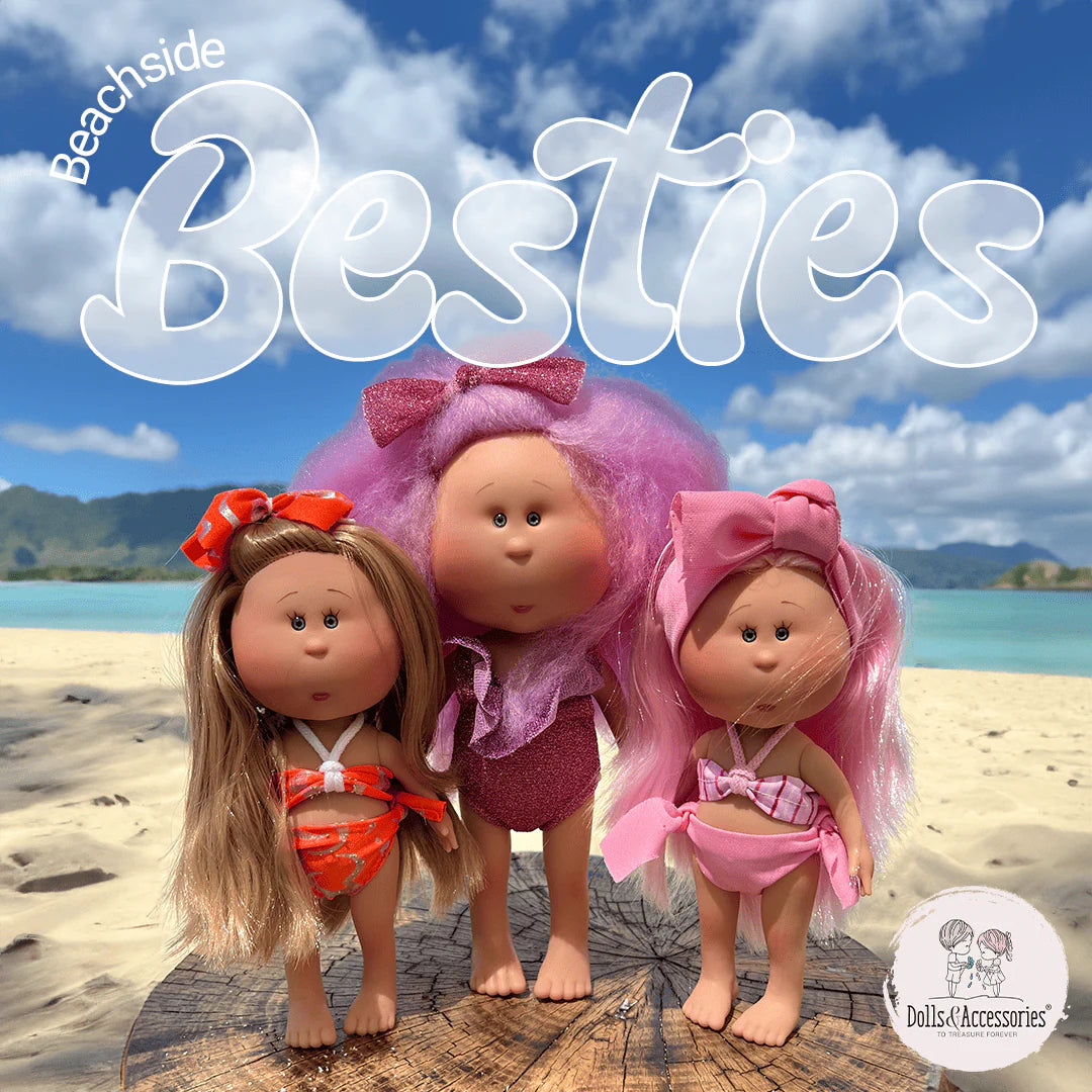 Handcrafted Collectible Doll - Little Mia Beach Babe Summer Doll