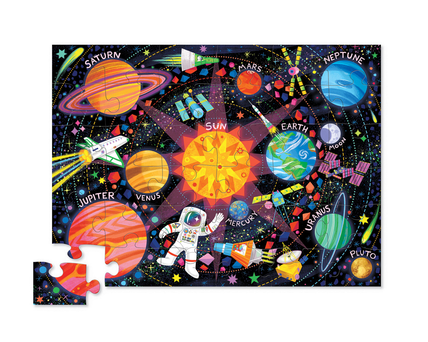 Classic Floor Puzzle 36pc - Space Explorer