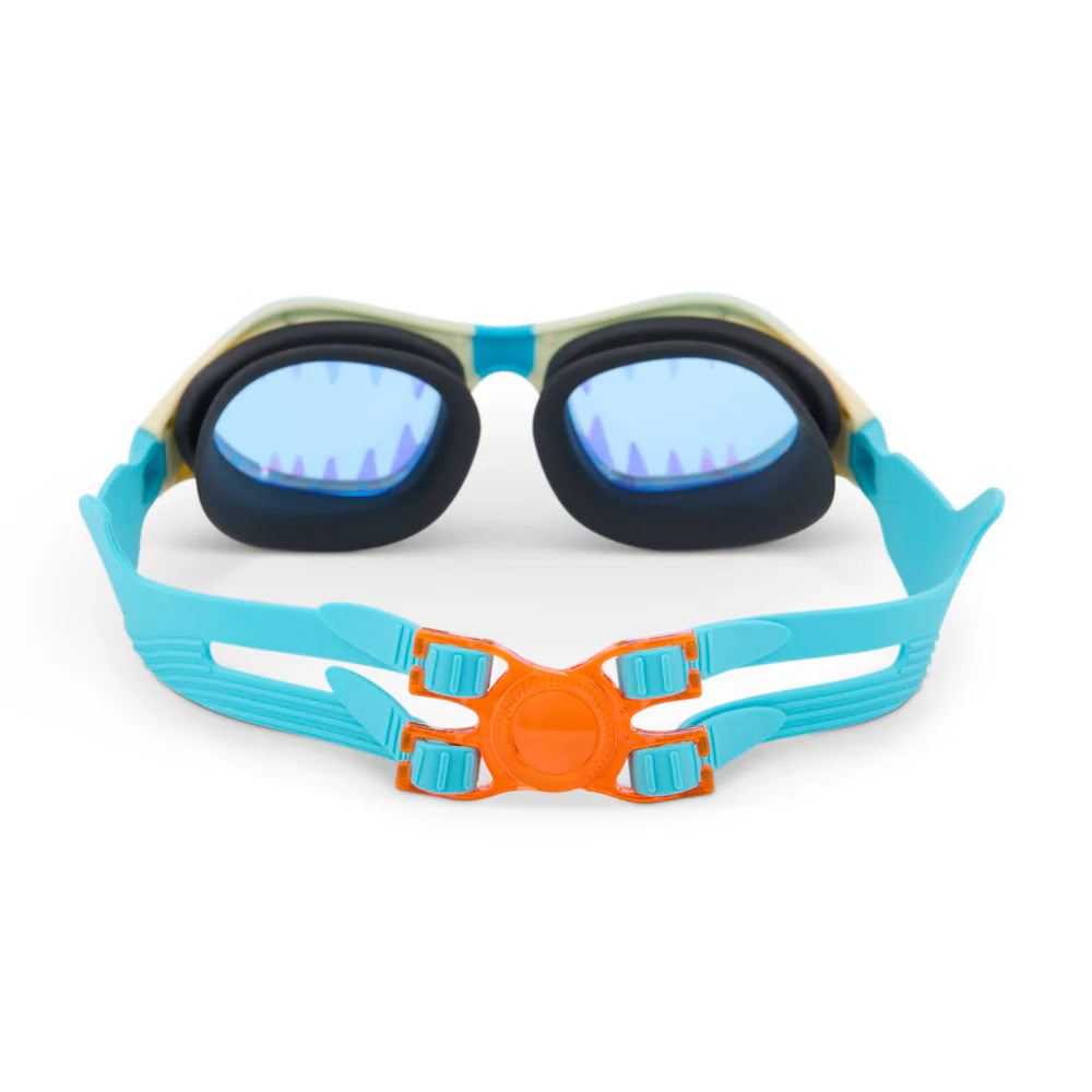 Bling2o Megamouth - Shark Tooth White Swimming Goggles