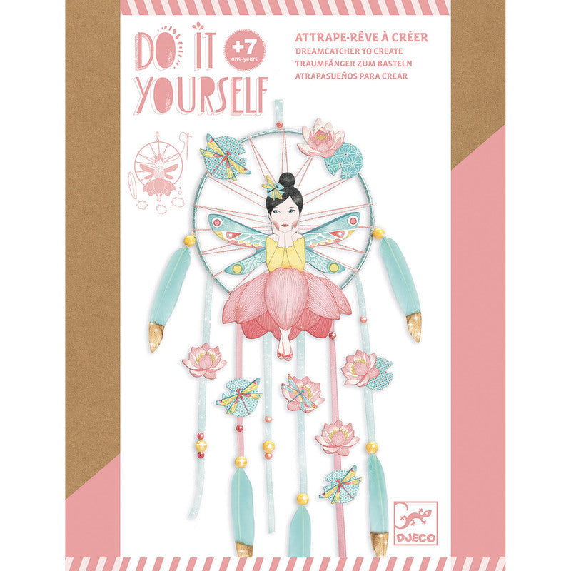 Do it Yourself Lotus Fairy Dreamcatcher