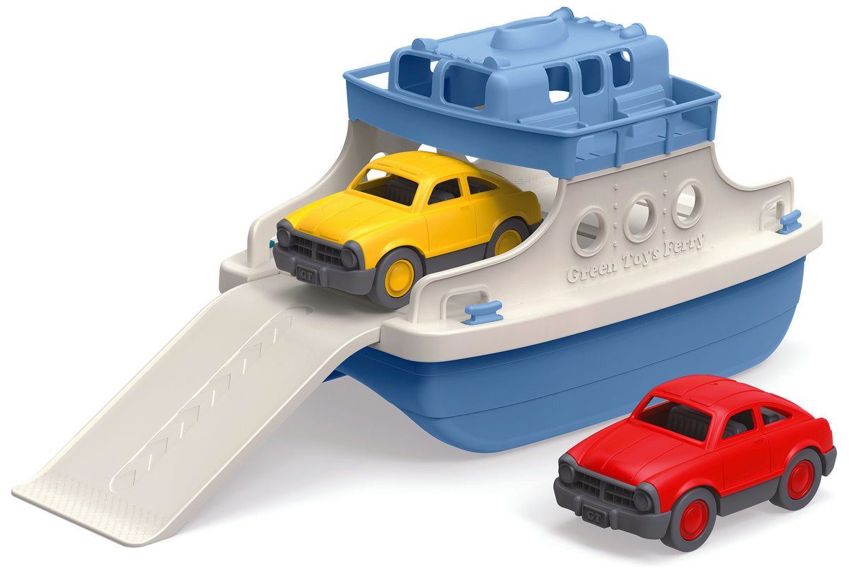 Green Toys - Ferry Boat - White Blue