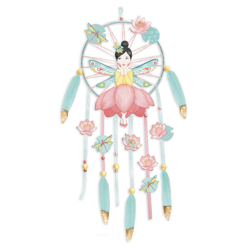 Do it Yourself Lotus Fairy Dreamcatcher