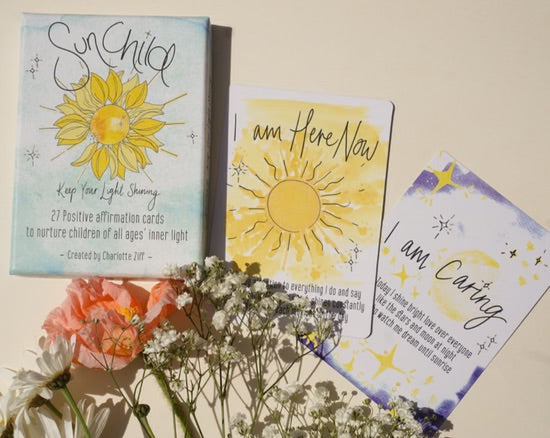 Sun Child Affirmation Cards
