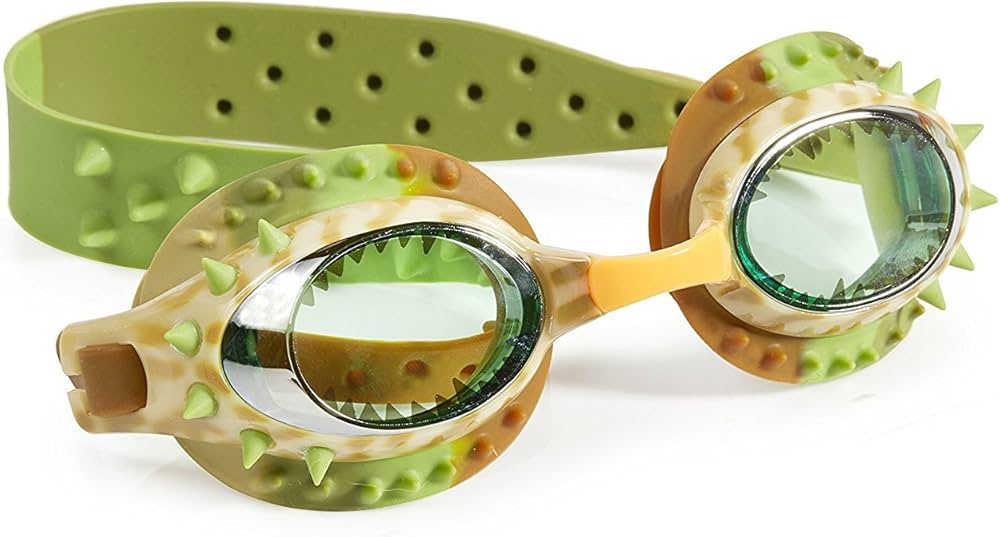 Bling2o Prehistoric Times - Carnivore Brown Swimming Goggles