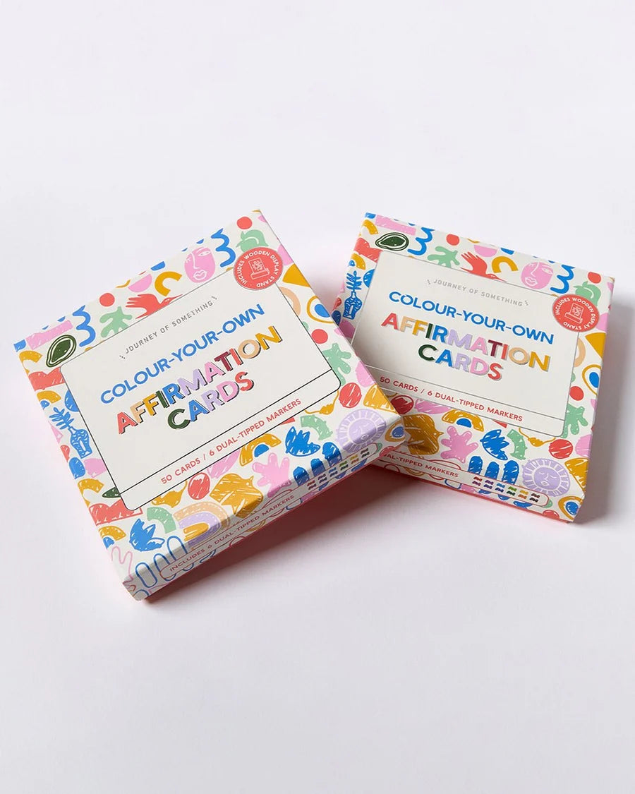 COLOUR YOUR OWN AFFIRMATION CARDS