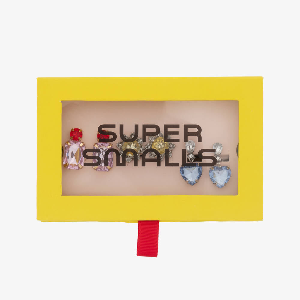 Super Smalls - Dinner & A Movie Clip-on Earring Set