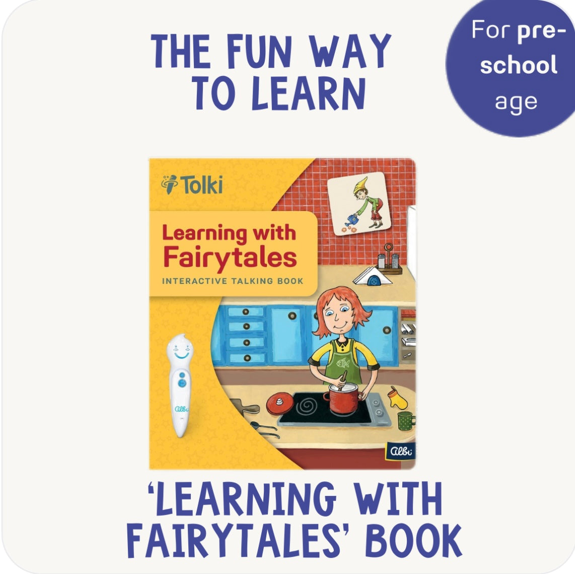 Tolki Book Learning with Fairytales