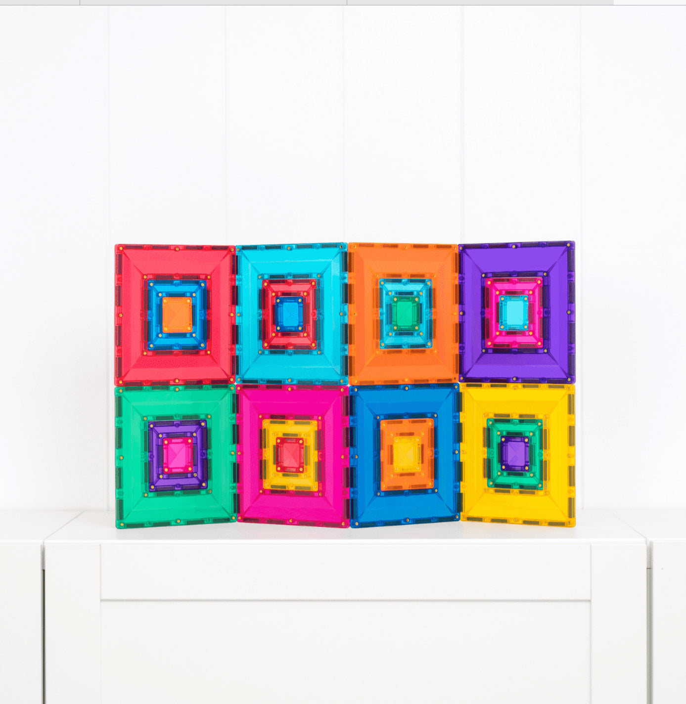 48pc Bright Portal Pack - Connetix Tiles