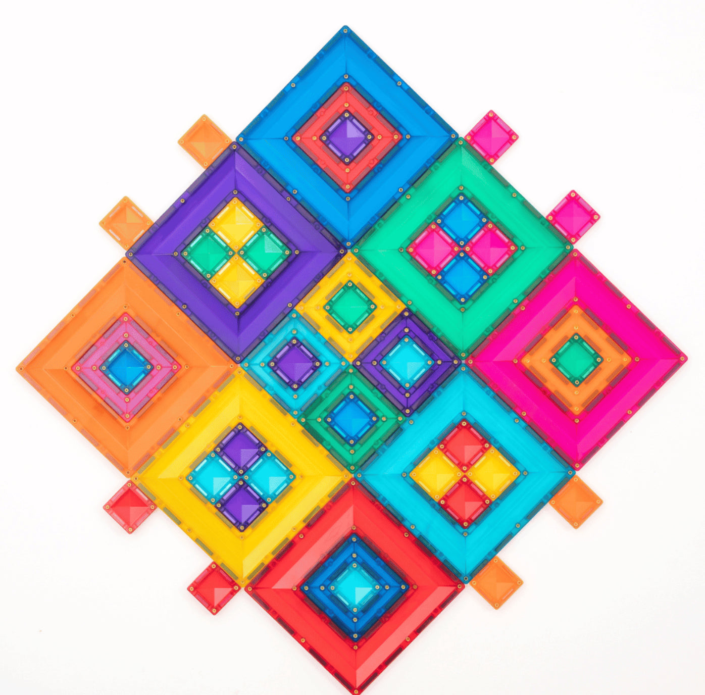 48pc Bright Portal Pack - Connetix Tiles