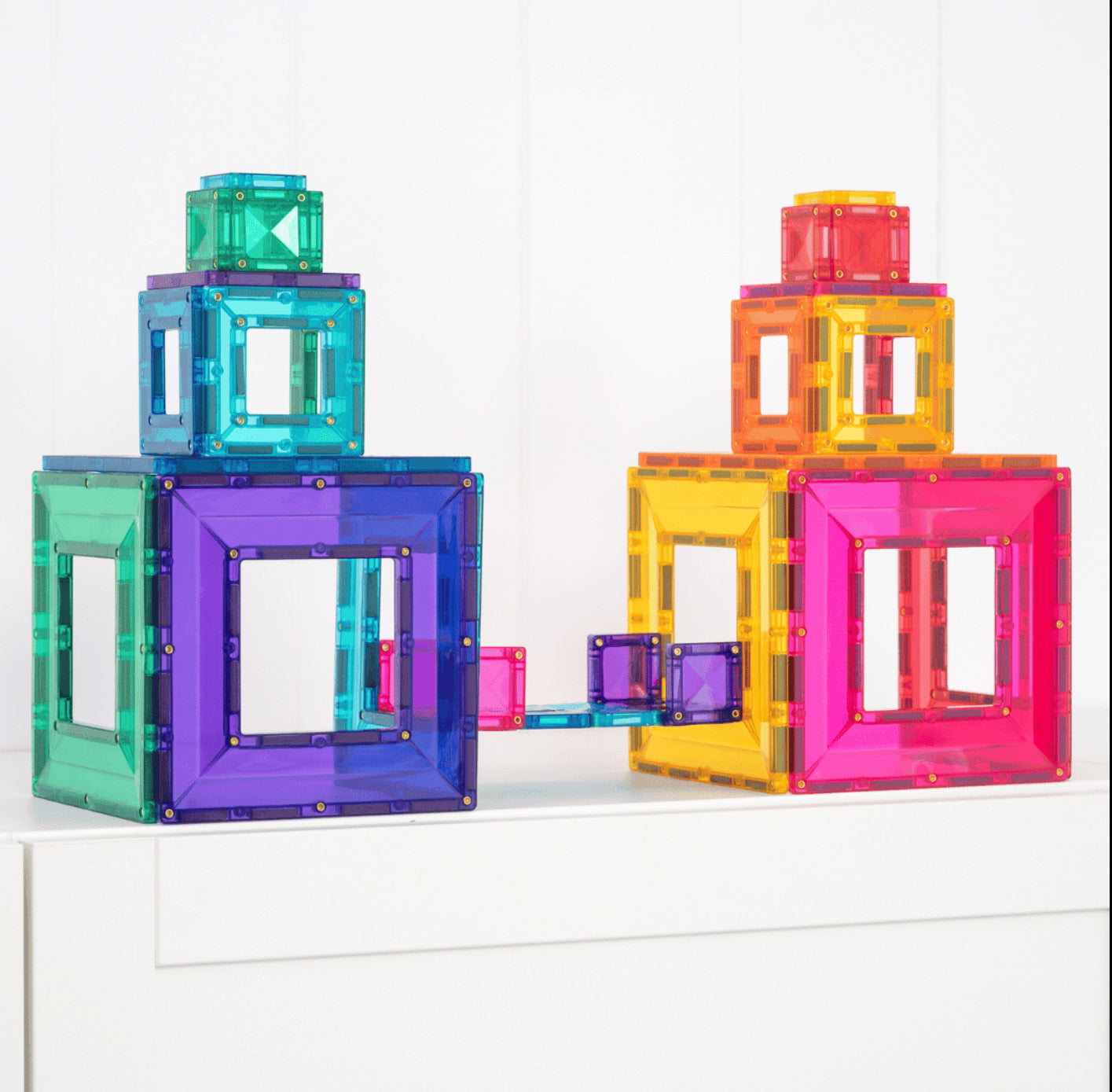 48pc Bright Portal Pack - Connetix Tiles