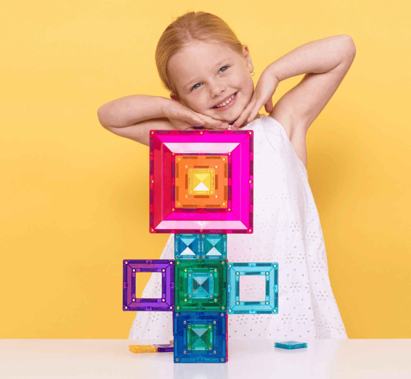 48pc Bright Portal Pack - Connetix Tiles