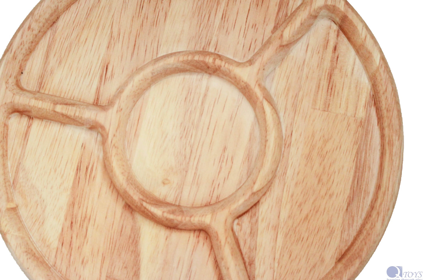 Round Divided Feeding Tray