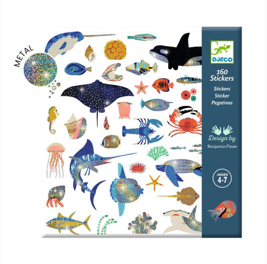 Stickers - Ocean Metallic 160 Stickers