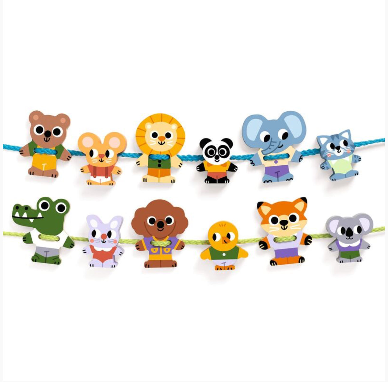 FilaFriends Wooden Lacing Set