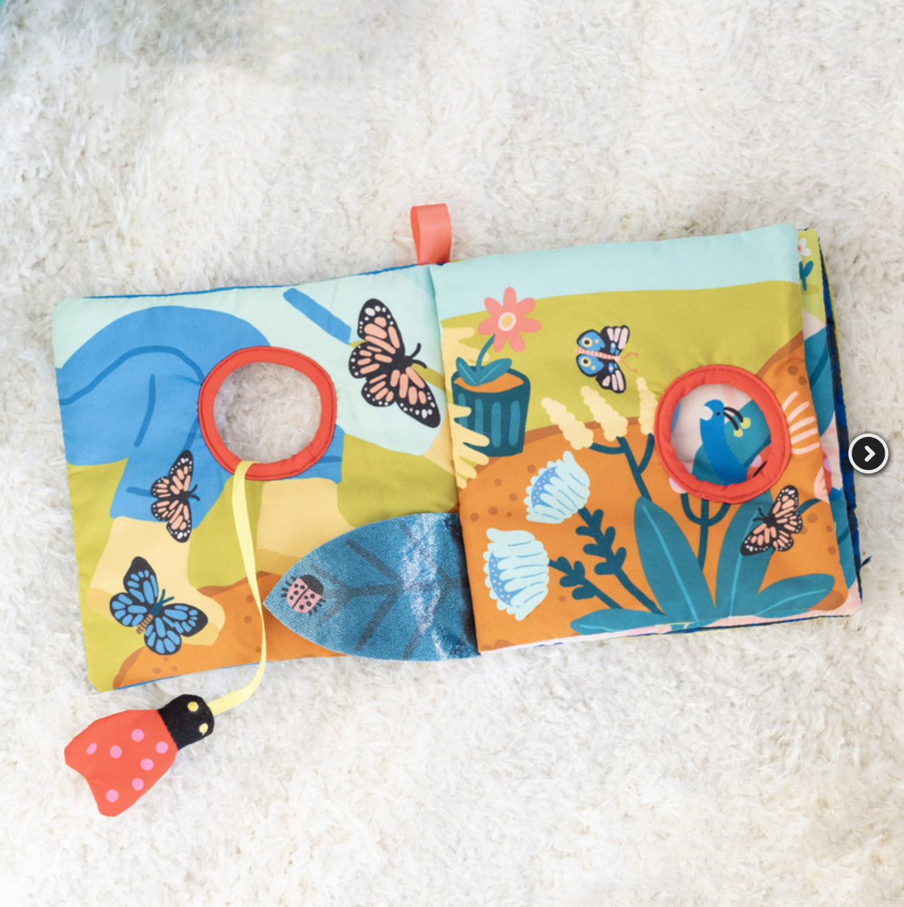 Bugging Through - Fabric book
