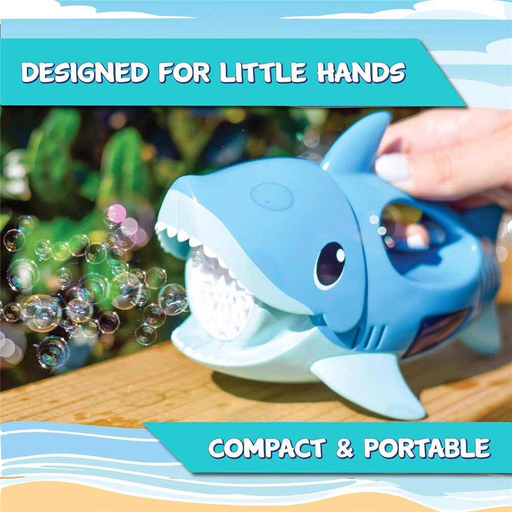 MAXX Bubbles Handheld Shark Bubbler