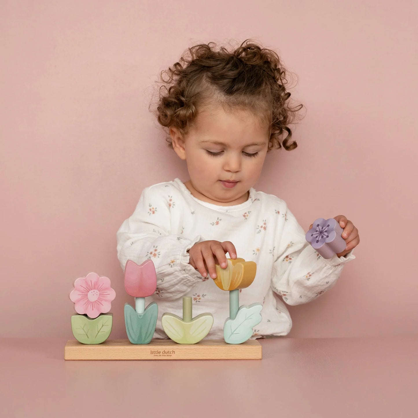 Fairy Garden Stacking Puzzle Flower