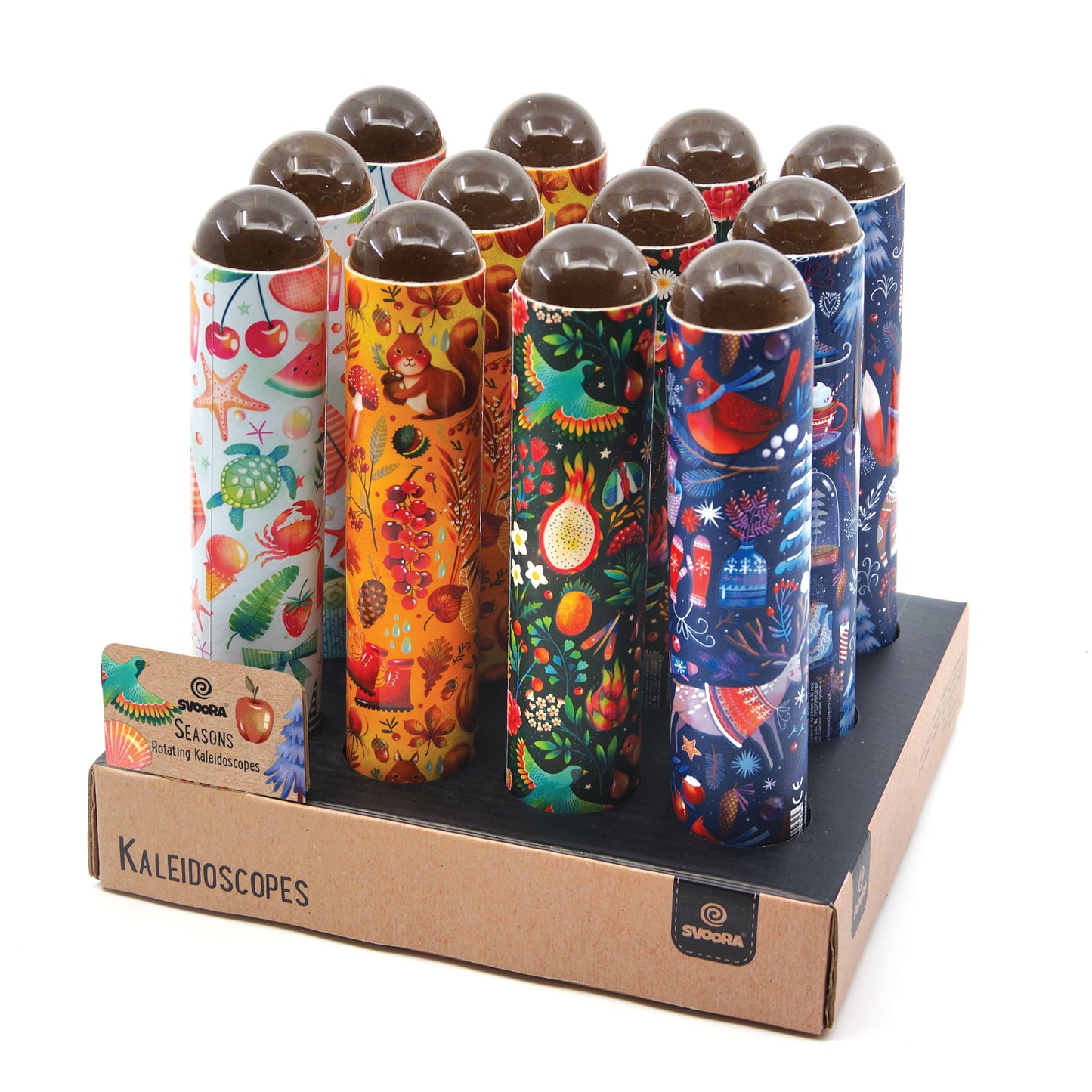 Large Crystal Ball Kaleidoscope - 4 seasons