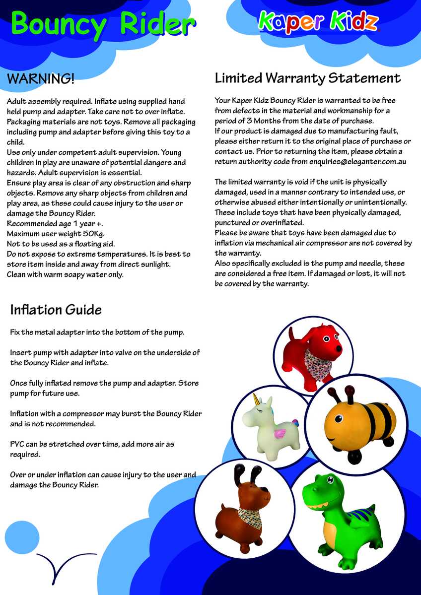 Bouncy Rider - Granite the Horse