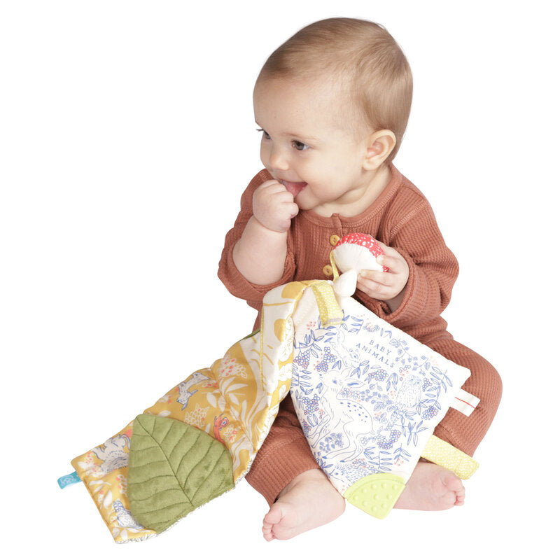 Deer One Soft Fabric Sensory Book