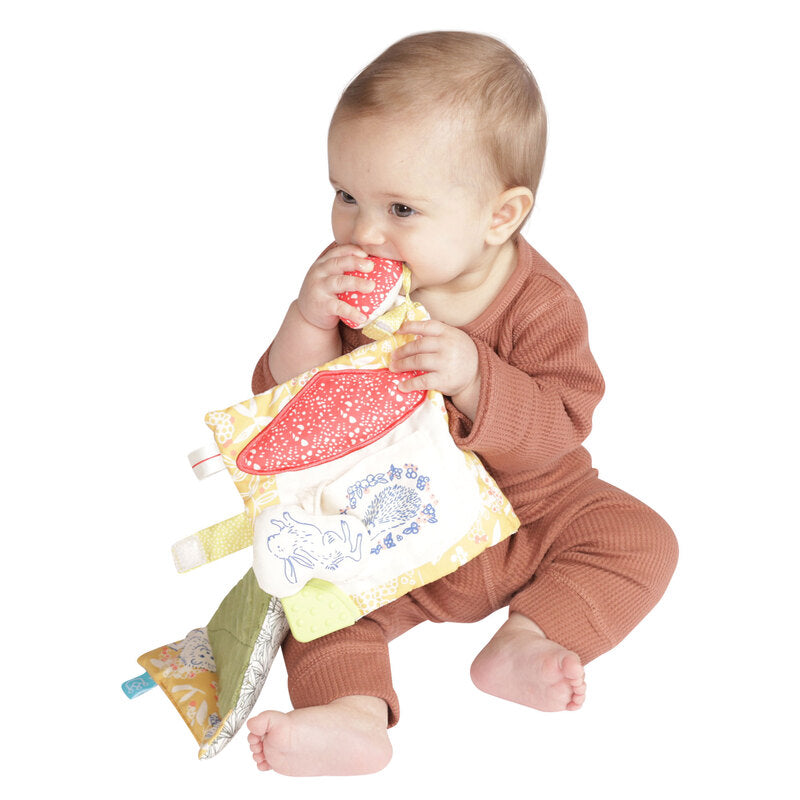 Deer One Soft Fabric Sensory Book