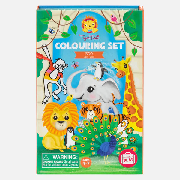 Colouring Set - Zoo