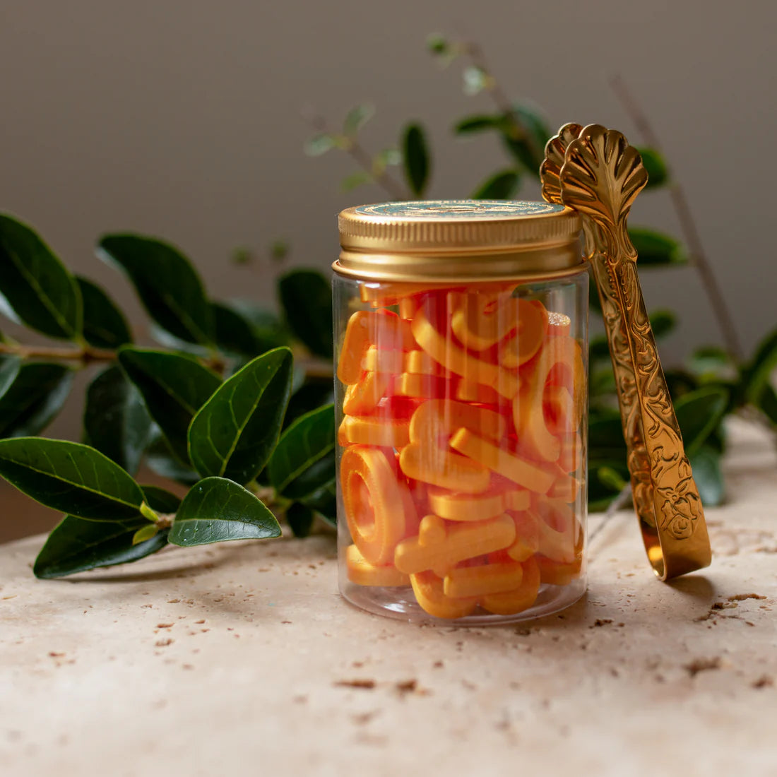 GUS + MABEL- Sensory Sprinkles (Gold Alphabet)