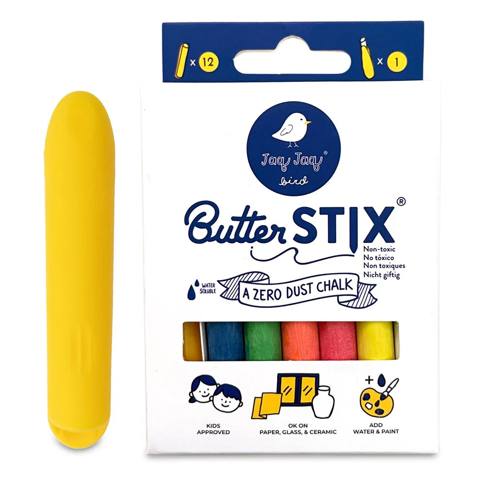 ButterStix 12pack - Assorted Colours & Holder