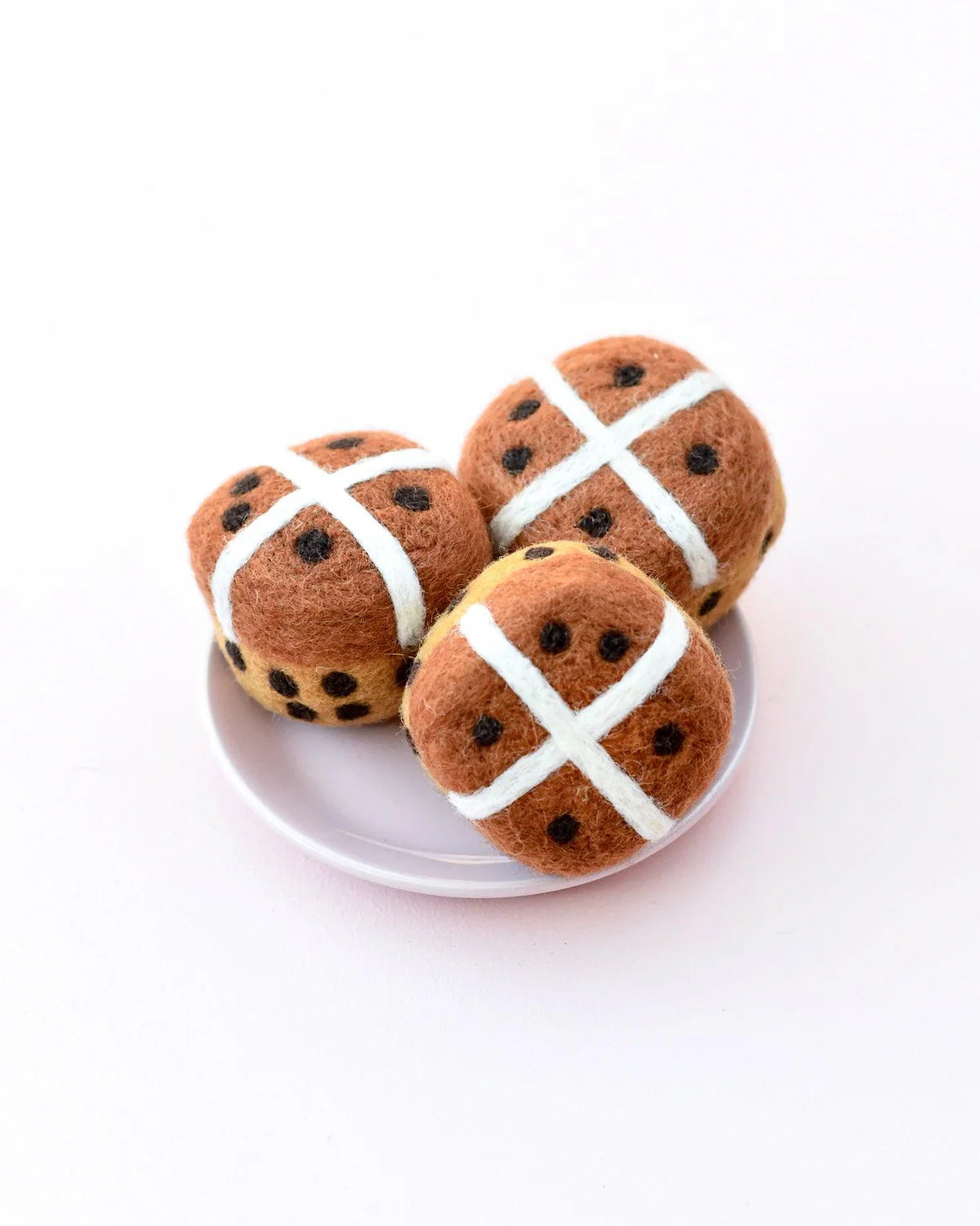 Felt Hot Cross Buns (Set of 3)