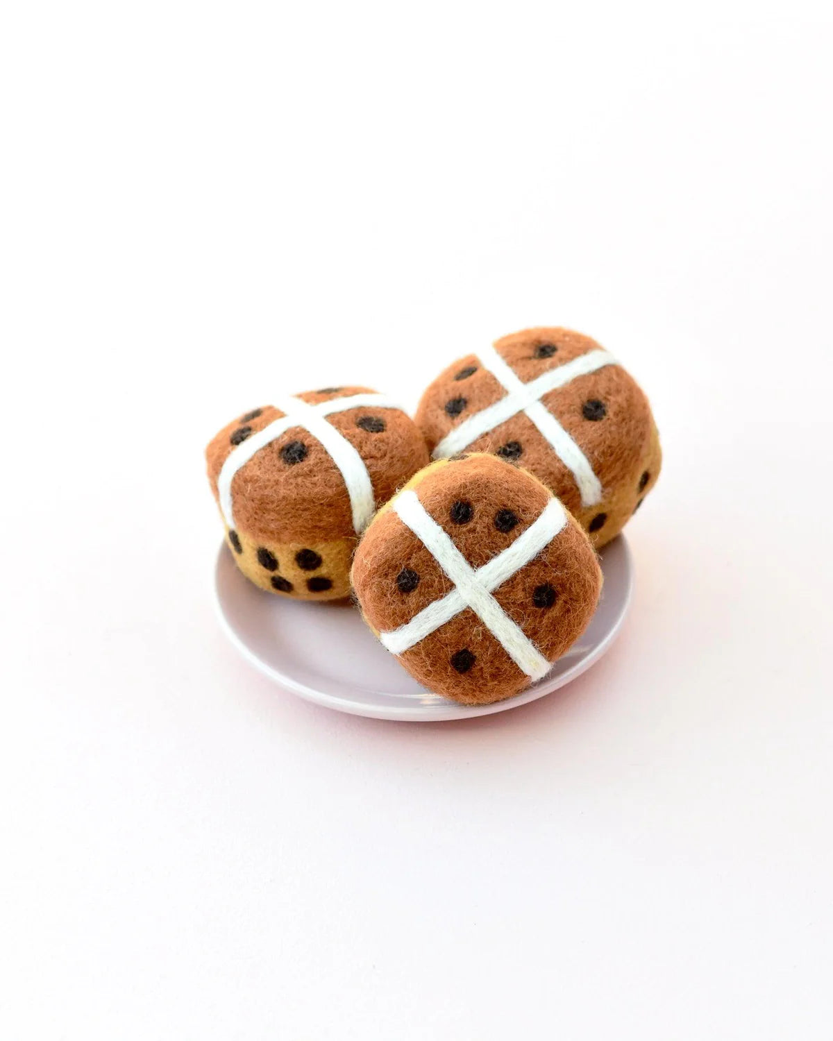 Felt Hot Cross Buns (Set of 3)
