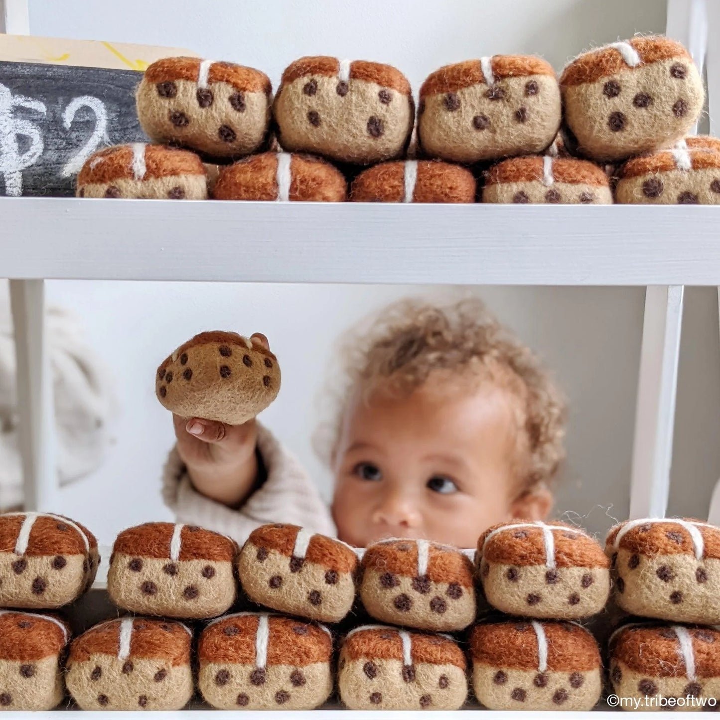 Felt Hot Cross Buns (Set of 3)