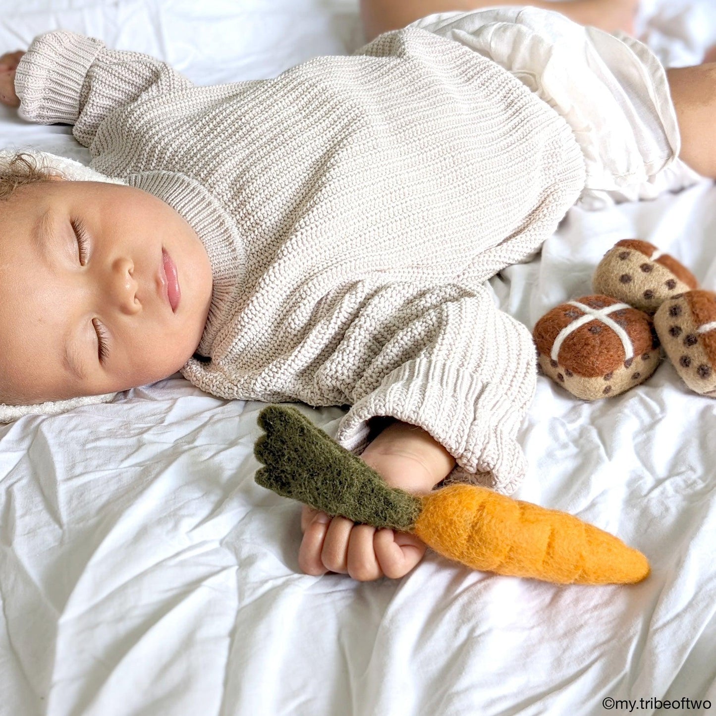 Felt Hot Cross Buns (Set of 3)