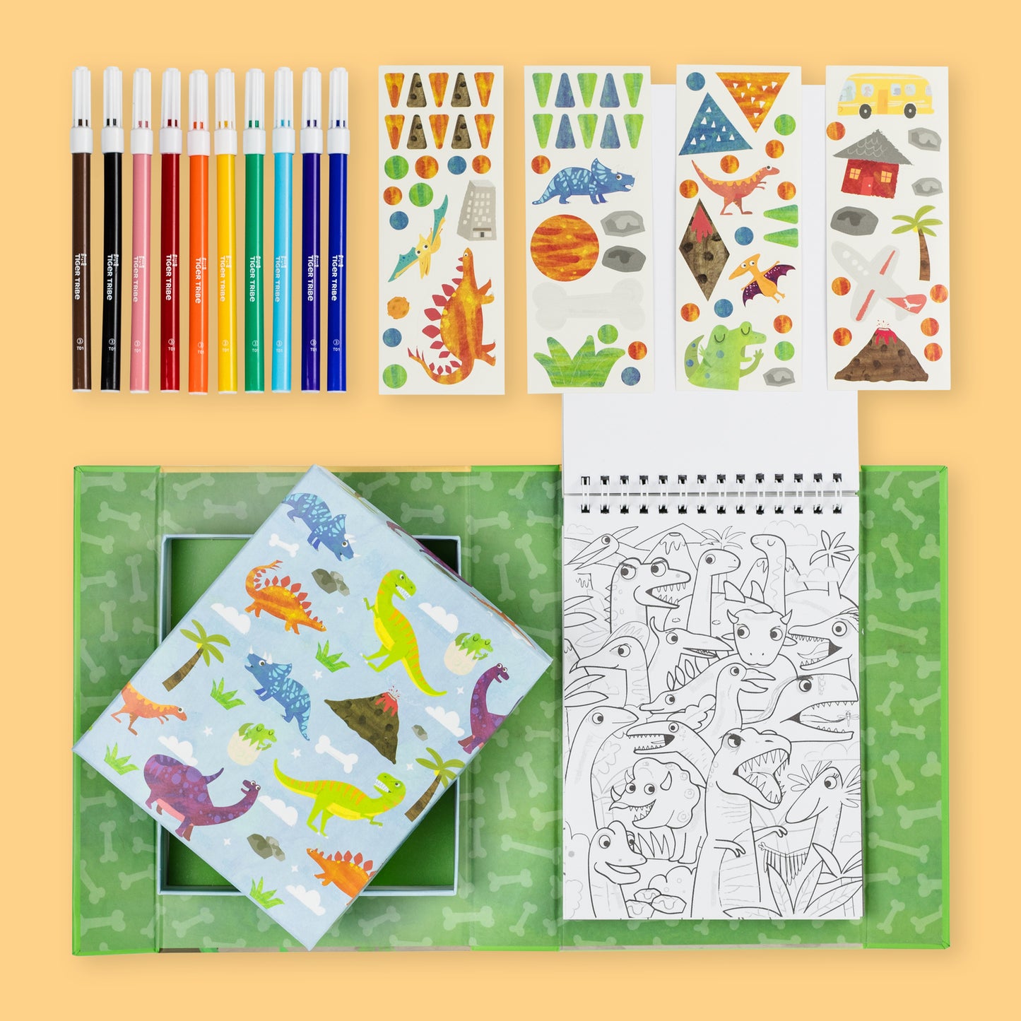 Colouring Set - Dinosuars