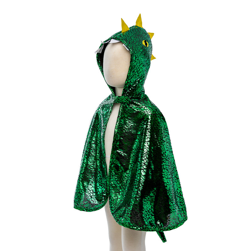 Metallic Green Dragon Cape 2-3