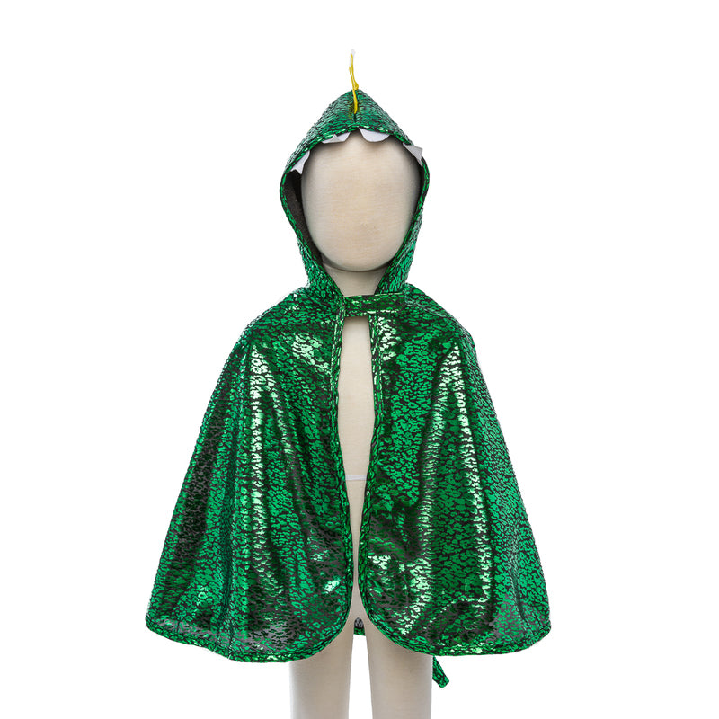 Metallic Green Dragon Cape 2-3