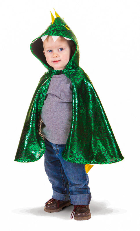 Metallic Green Dragon Cape 2-3
