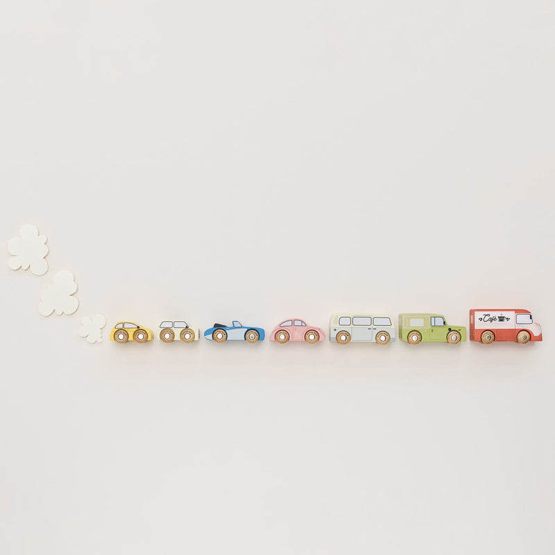 Vintage Toy Cars - 7 Piece