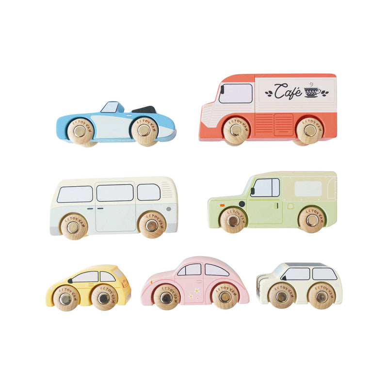 Vintage Toy Cars - 7 Piece