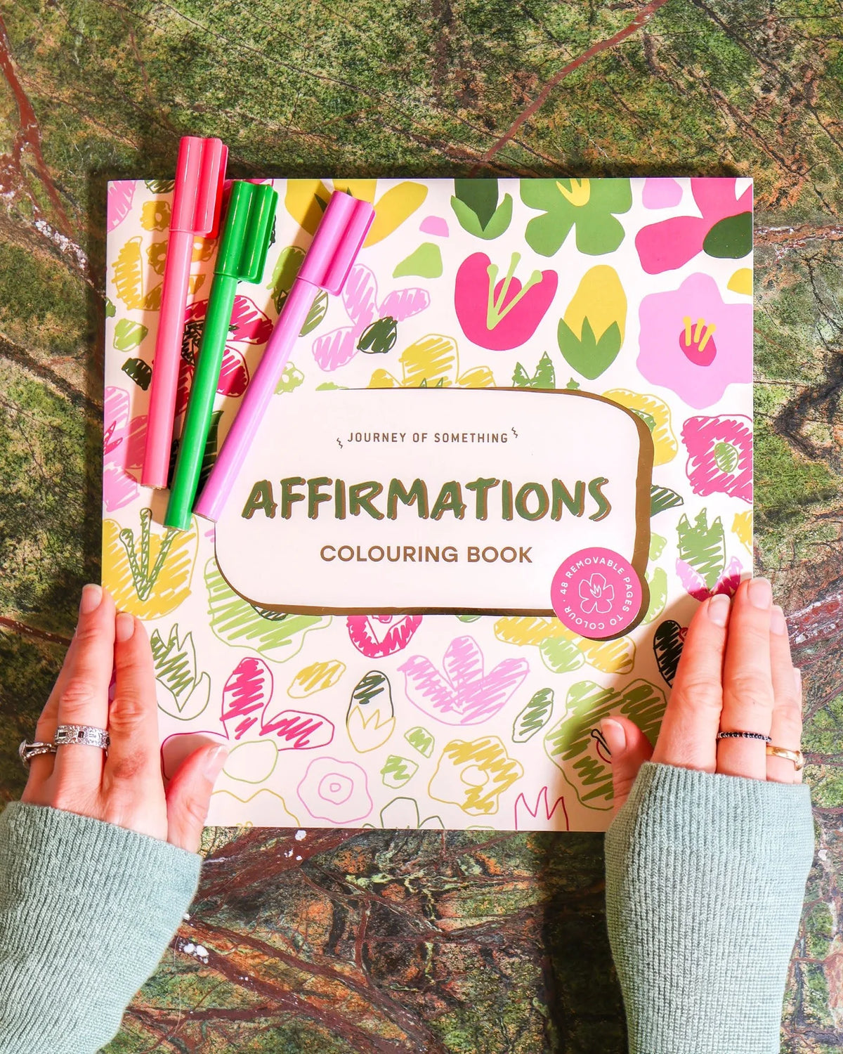 AFFIRMATIONS COLOURING BOOK